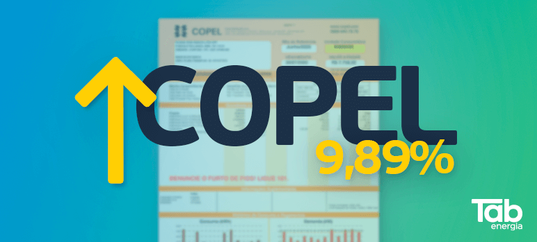 Aumento de 9,89% nas tarifas para consumidores da Copel (PR)