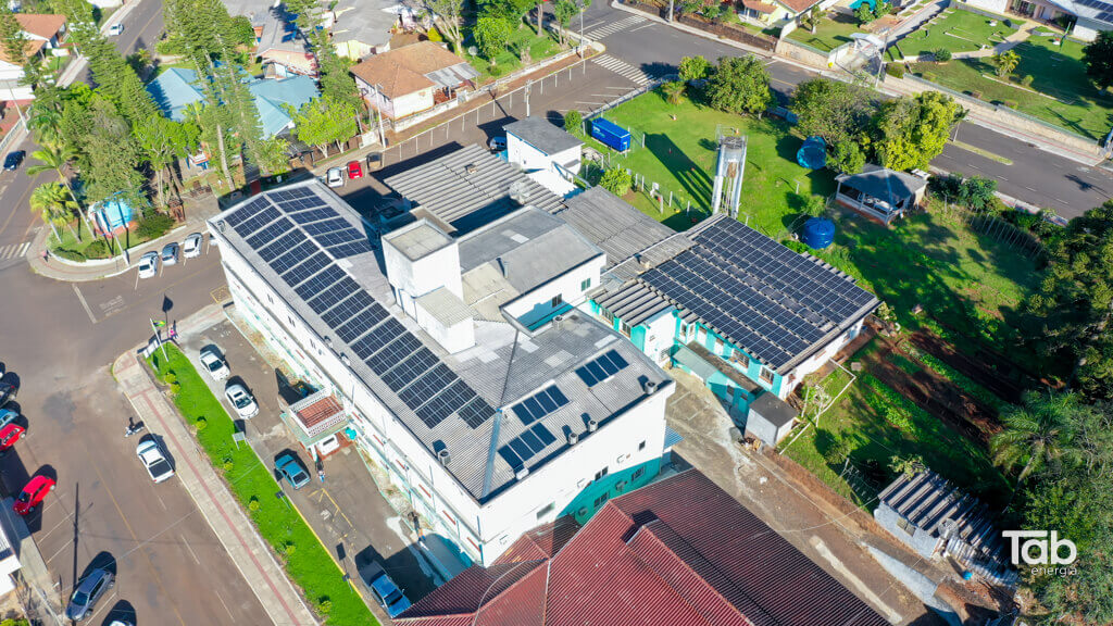 energia solar Hospital Regional de Palmitos